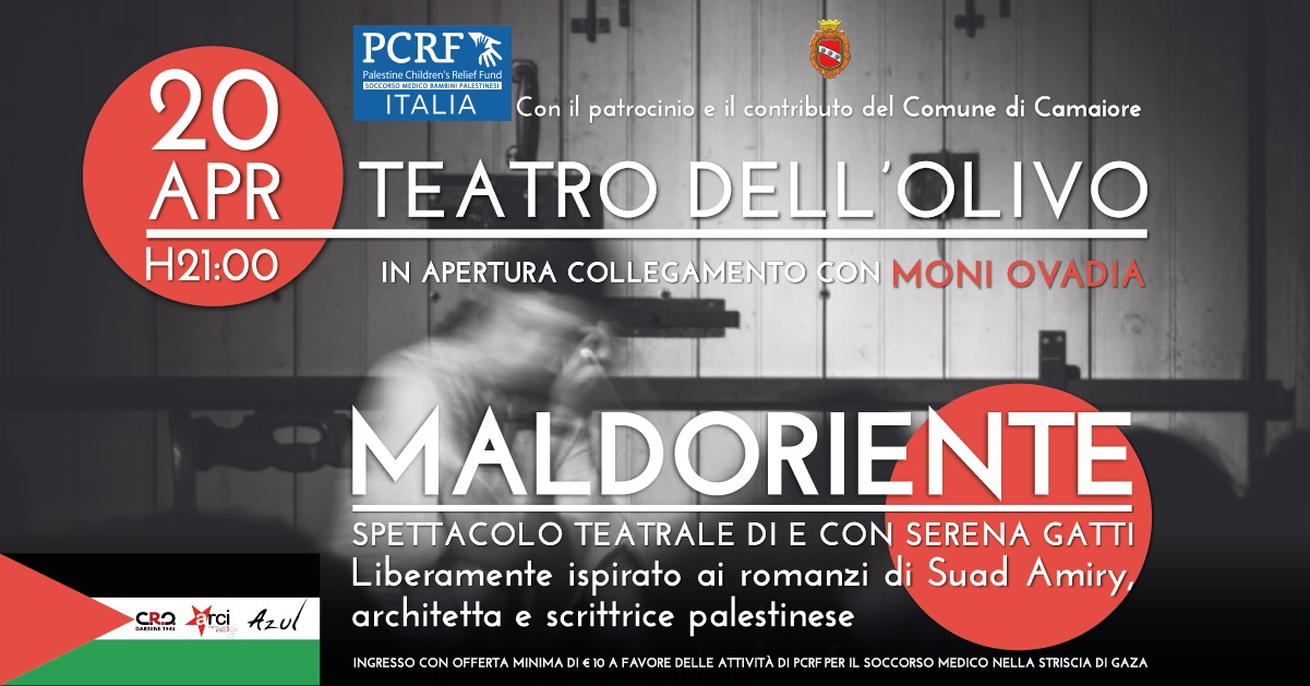 Teatro di cuore: Maldoriente sostiene PCRF-Italia