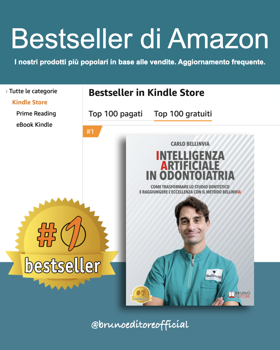 Carlo Bellinvia: Bestseller “Intelligenza Artificiale In Odontoiatria”, il libro su come sfruttare le potenzialità dell’IA per il successo nel mondo odontoiatrico