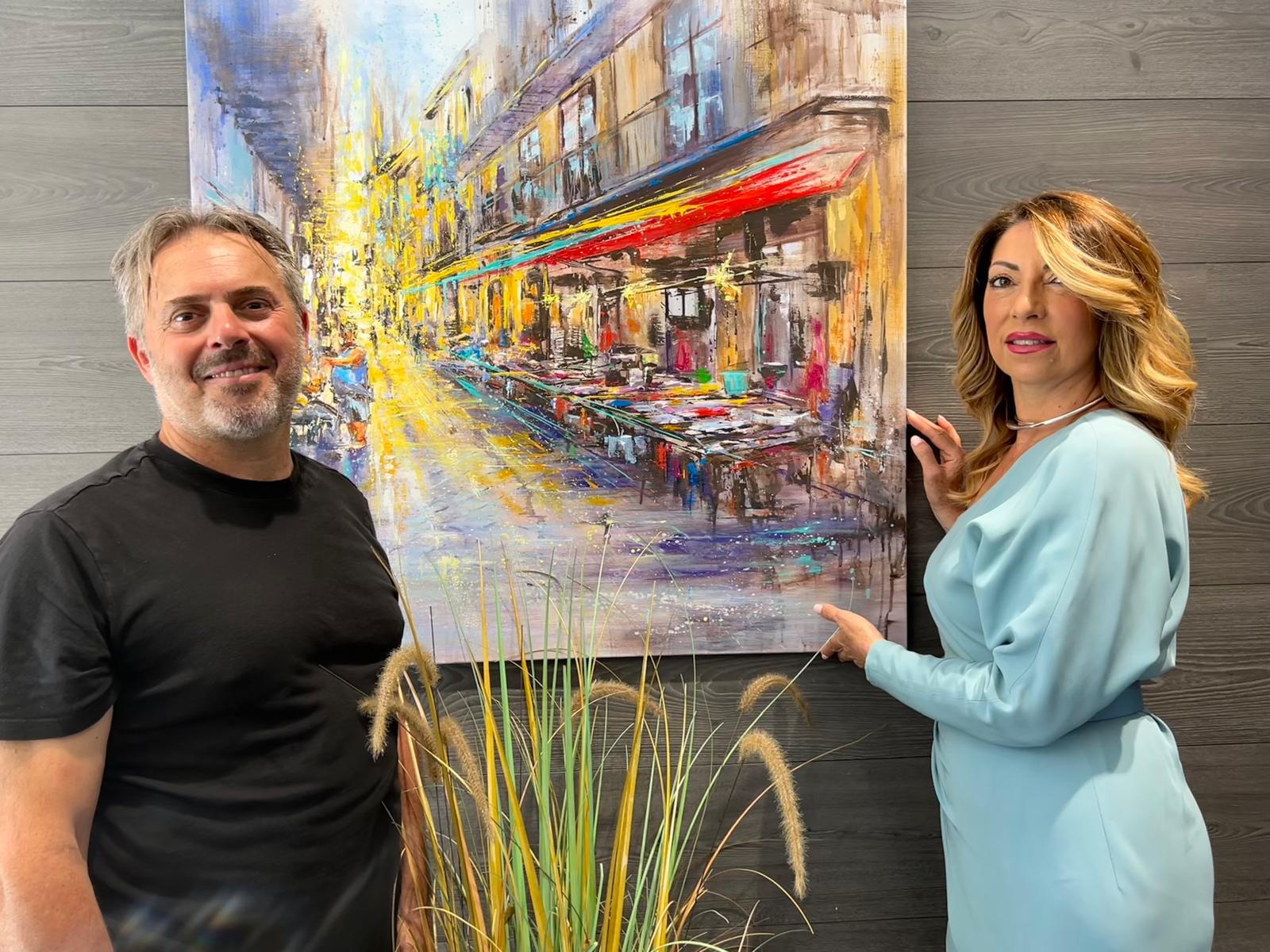 Il “Centro d’arte Raffaello” accoglie le opere inedite di Tano Angiletti, artista catanese che racconta la Sicilia tra astrazione ed espressività