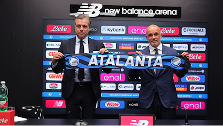 Giuntoli si presenta all'Atalanta: «Su Palestra siamo stati super corretti. Con Sarri per un'identità forte»