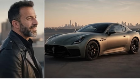 Maserati, lo spot con Del Piero e l’intelligenza artificiale per la nuova GranTurismo
