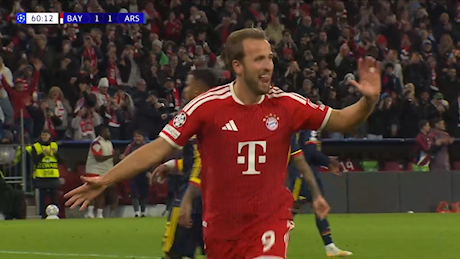Bayern-Arsenal 2-2, highlights Champions League: Kane incanta