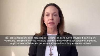 La leader dell’opposizione Machado dall'esilio: È arrivato il momento che io torni in Venezuela