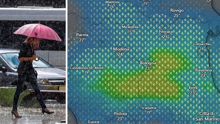 Temporali e nuove perturbazioni in arrivo: giugno inizia con l’allerta meteo in Emilia Romagna - Il Resto del Carlino