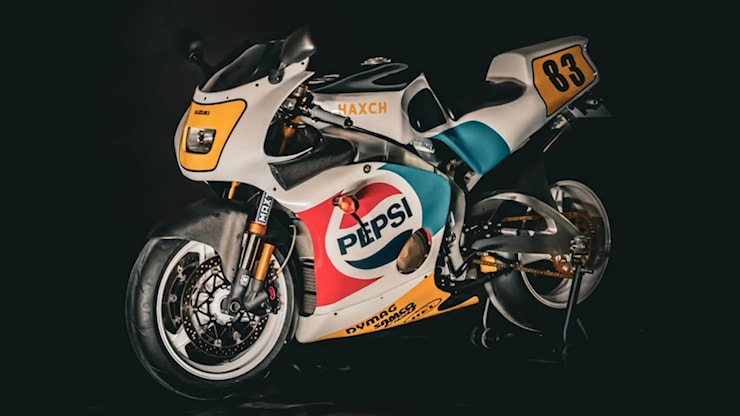 Una GSX-R speciale ispirata alle sportive anni Ottanta - InMoto