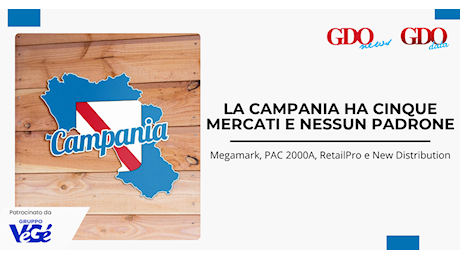 Megamark, PAC 2000A, Multicedi e il rebus della leadership in Campania