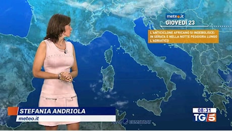 Meteo, il caldo intenso si attenua. Rovesci in arrivo