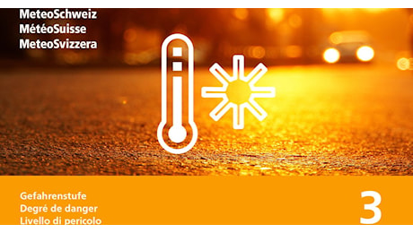 Caldo, nuovo allarme canicola in Ticino e Moesano: temperature fino a 34 gradi