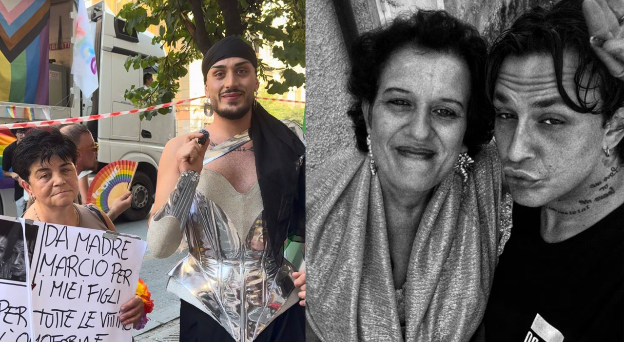 Pride Napoli, un mamma e un figlio per Kety e Mirko: «Bisogna combattere, i genitori per primi»