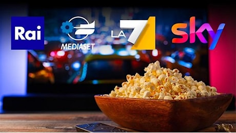Stasera in TV: film, programmi e serie di oggi lunedì 13 luglio