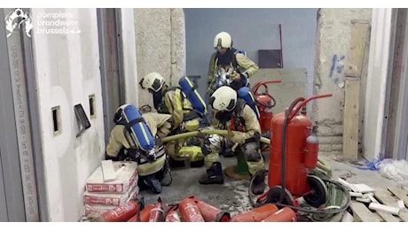 Incendio alla torre Oxy, al centro di Bruxelles. Procura del Lavoro: Sei morti