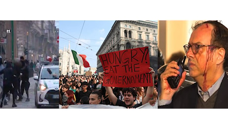 Italia in piazza, chi sono i giovanissimi arrestati a Milano