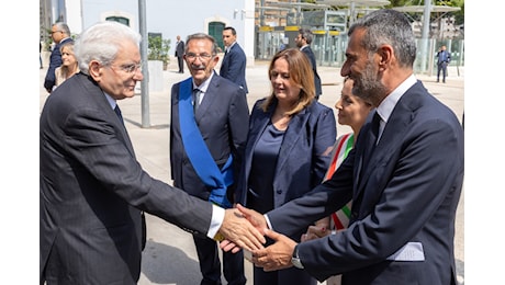 SERGIO MATTARELLA AD ANDRIA PER IL 10° ANNIVERSARIO DELL’INCIDENTE FERROVIARIO ANDRIA-CORATO