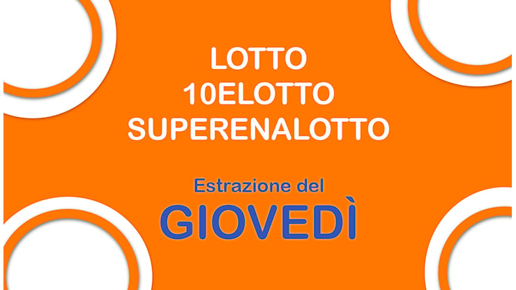Estrazioni Lotto, Superenalotto e 10eLotto di oggi giovedì 16 luglio 2026: numeri ritardatari e jackpot - Virgilio