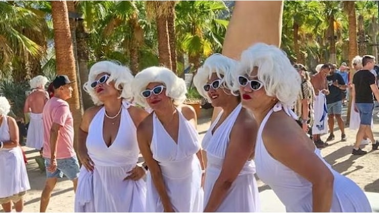 A Palm Springs il più grande raduno di sosia di Marilyn Monroe: 1037 persone - Corriere TV