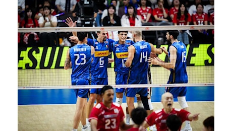 VNL 2026, l’Italia cede al tie-break contro il Giappone: ora servirà un'impresa contro il Belgio