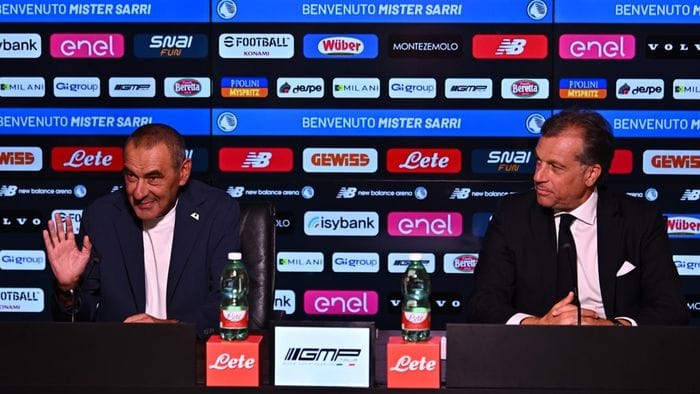 Atalanta, Sarri: «Qui c’è tutto per fare bene, con una nuova filosofia»