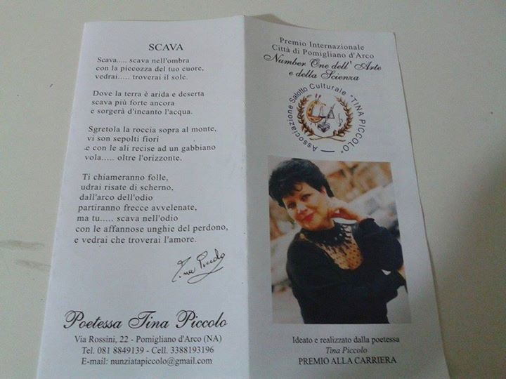 A Pomigliano d’Arco vede la luce la nuova edizione del premio internazionale “Number one dell’arte e della scienza”
